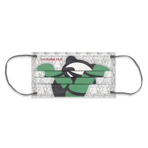 masklab™ V_Panda Adult 3-ply Surgical Mask 2.0 (Box of 10, Individually-wrapped)