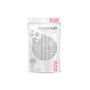 masklab™ District Geo Junior Size 3-ply Surgical Mask (Pouch of 10)